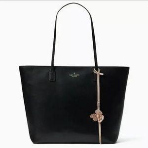 Kate Spade New York Tote Purse Karla Flower Dangle Felicity Street
